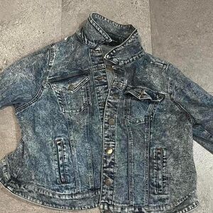 Lane Bryant Classic Blue Denim Jacket